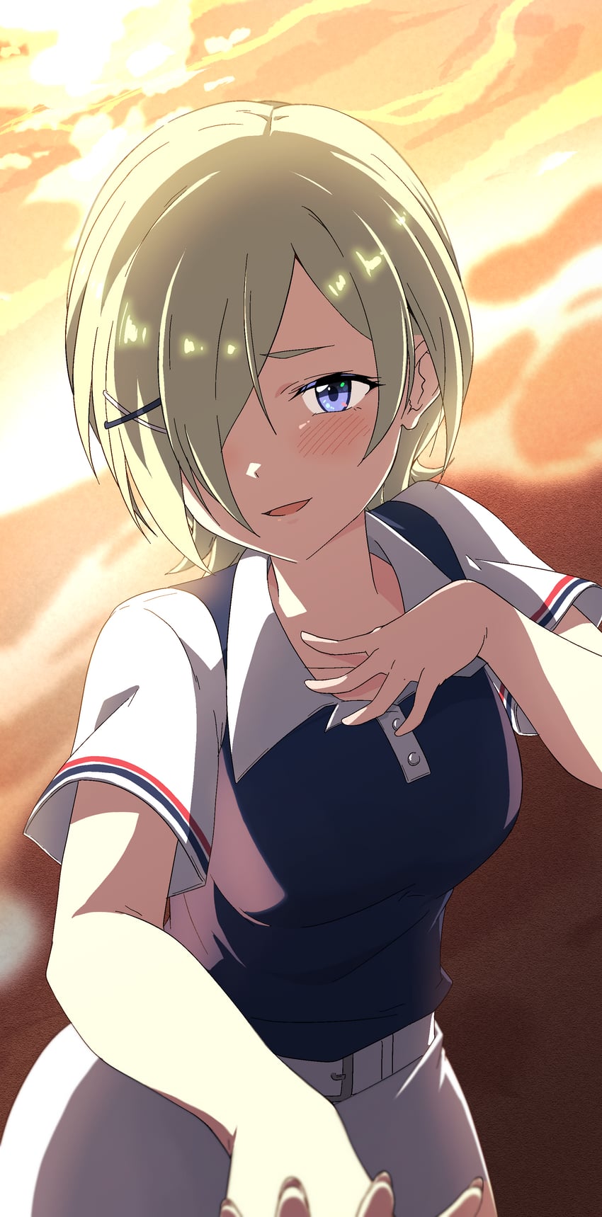 mia taylor (love live! and 1 more) drawn by zasshoku_ojisan
