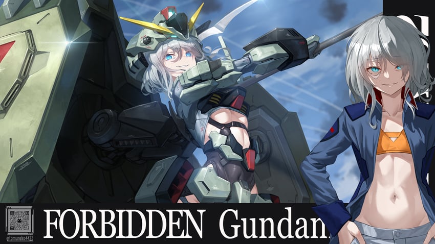 forbidden gundam (gundam and 1 more) drawn by tom-neko_(zamudo_akiyuki)