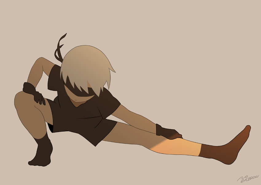 9s (nier and 1 more) drawn by noeyebrow_(mauve)