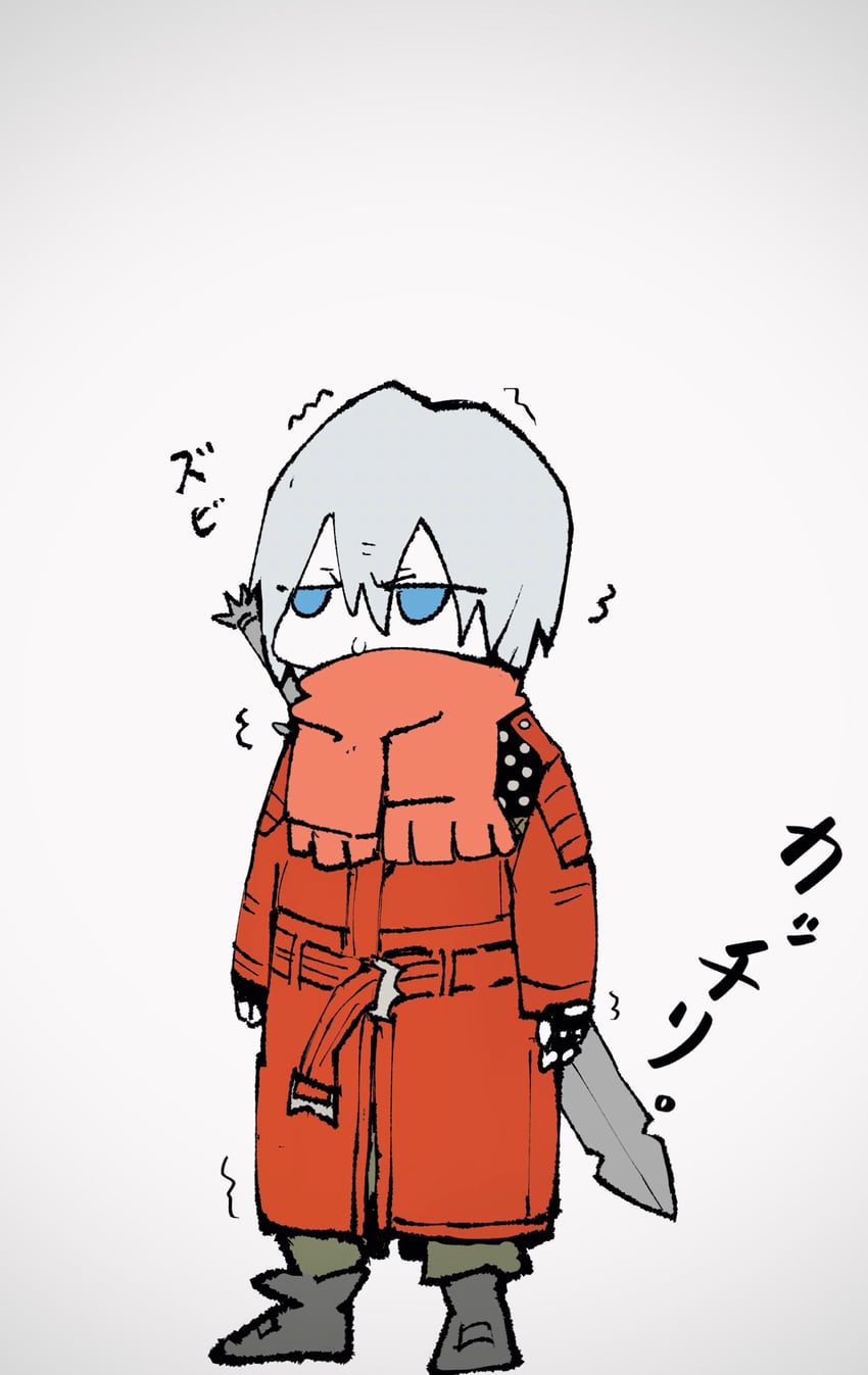 dante (devil may cry and 1 more) drawn by moyashi_san4