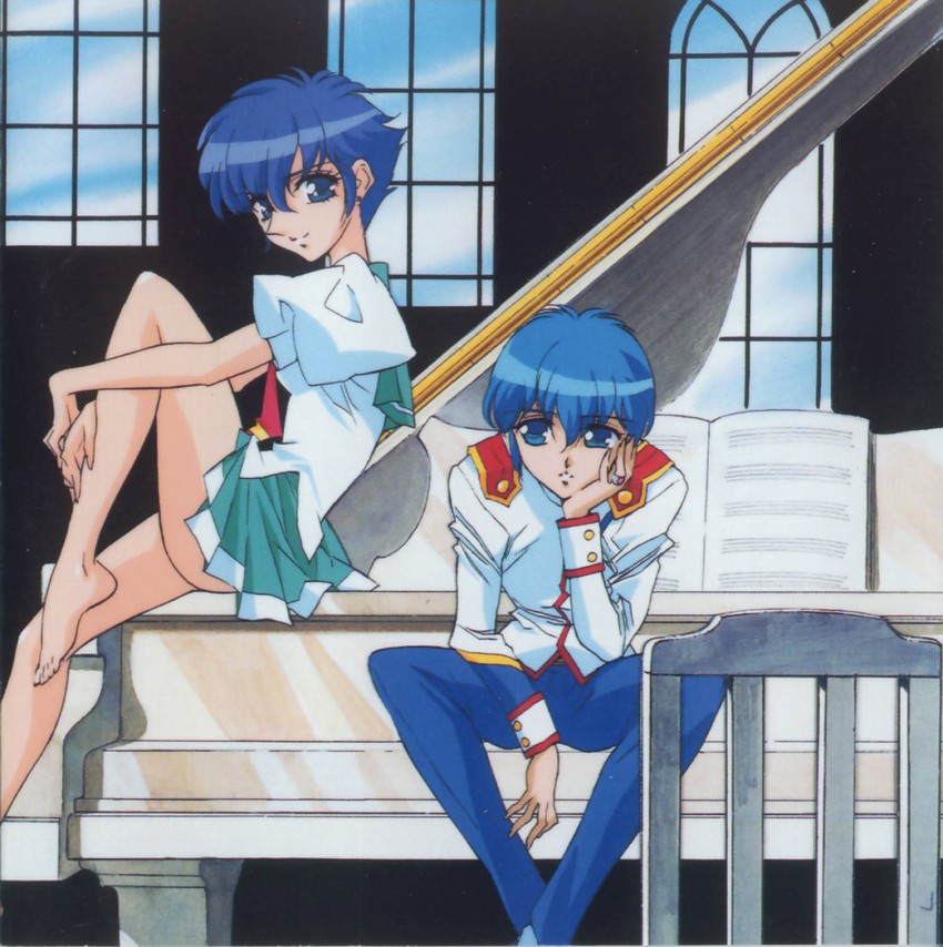kaoru miki and kaoru kozue (shoujo kakumei utena)