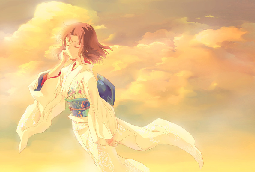 ryougi shiki and void shiki (kara no kyoukai) drawn by nichiru