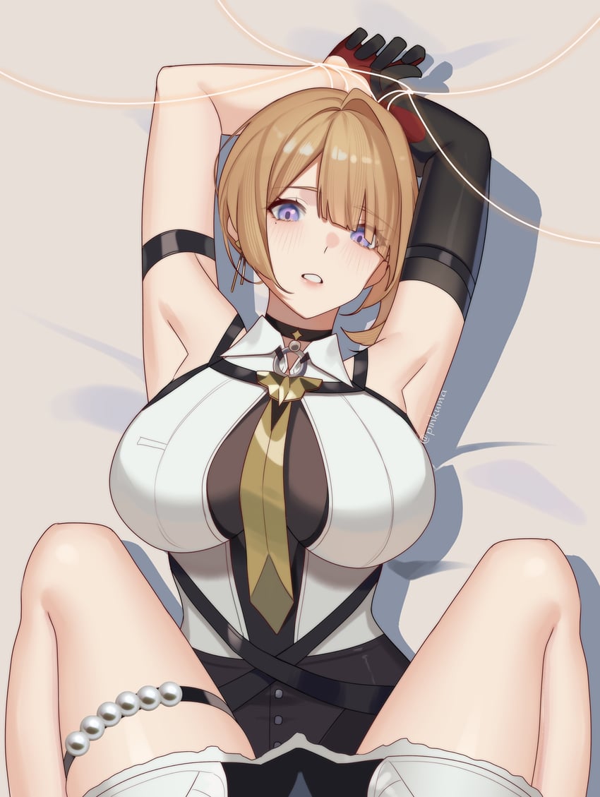 evelyn chevalier and astra yao (zenless zone zero) drawn by pinkuma