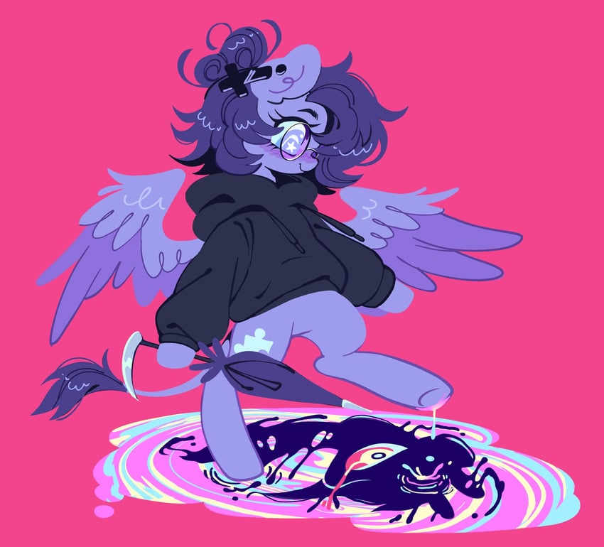 vylet lulamoon and creekflow (original and 4 more) drawn by jammy_(bunbunbewwii)