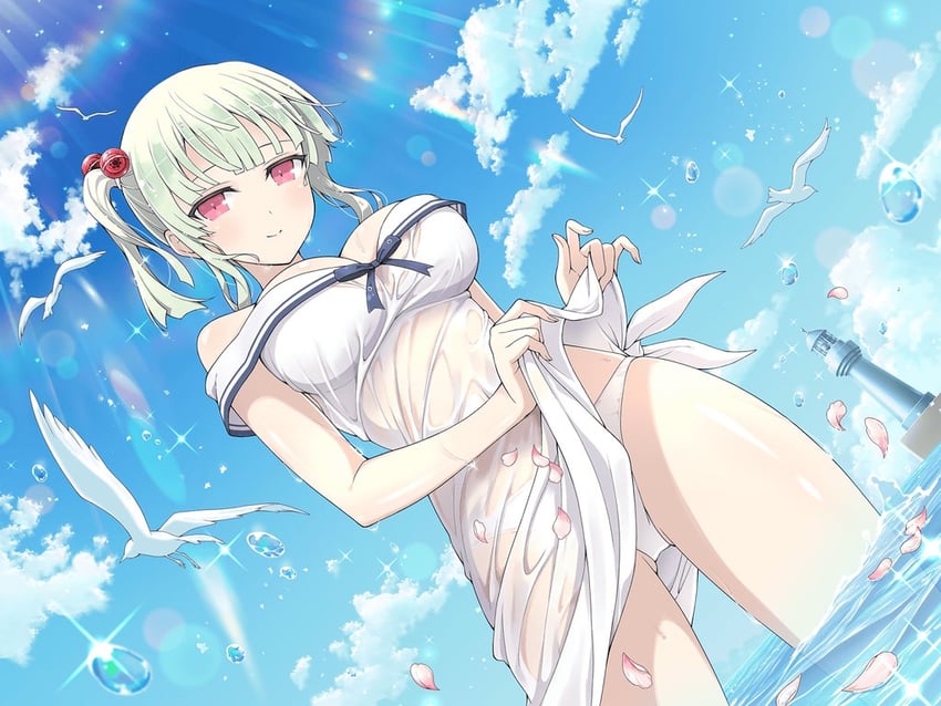 naraku (senran kagura and 1 more) drawn by yaegashi_nan