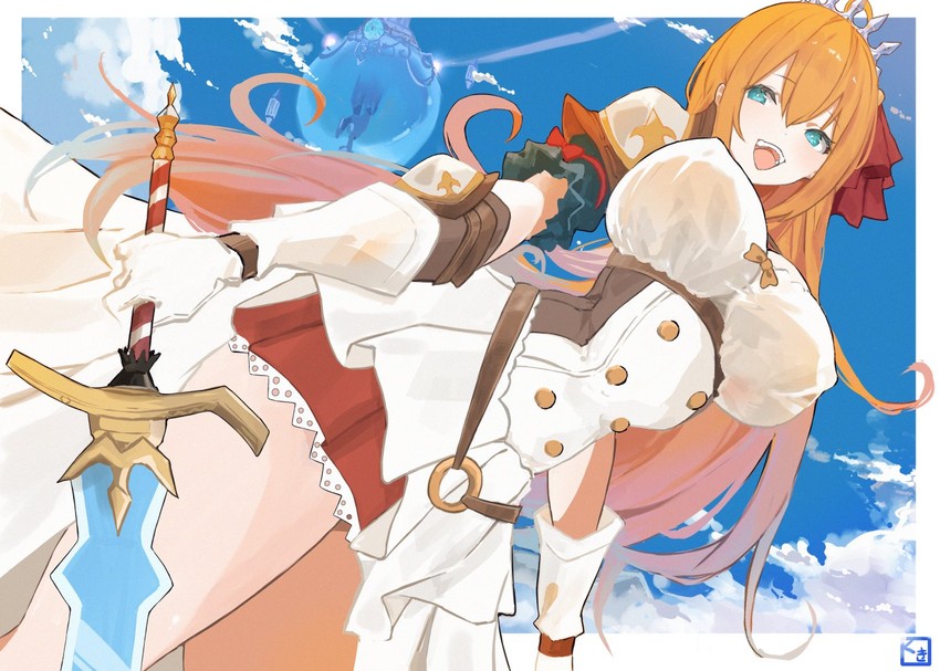 pecorine (princess connect!) drawn by kukikomori