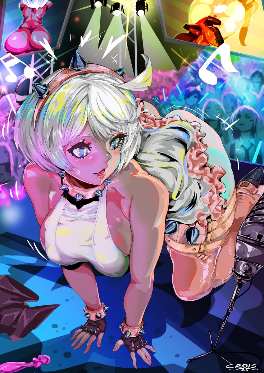 elphelt valentine (guilty gear and 1 more) drawn by crois