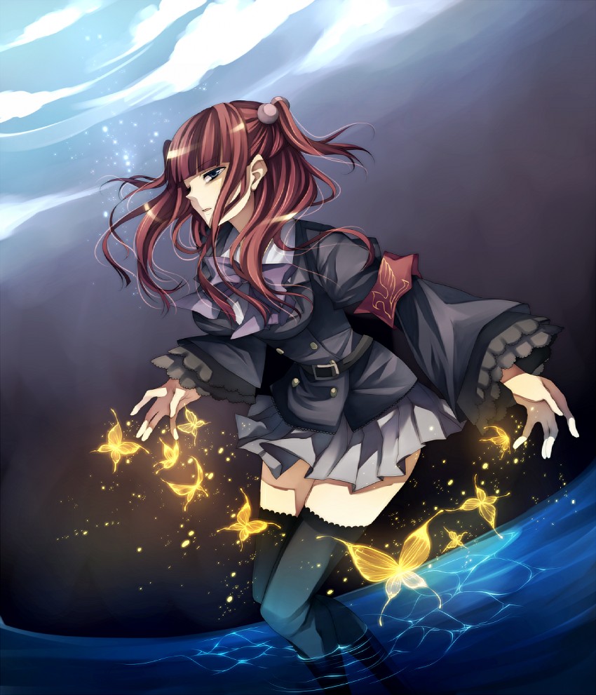 ushiromiya ange (umineko no naku koro ni) drawn by tsukioka_tsukiho