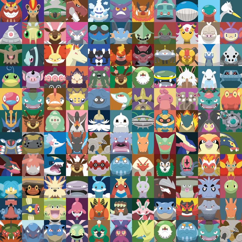 charizard, altaria, mawile, venusaur, greninja, and 106 more (pokemon) drawn by shawn_flowers