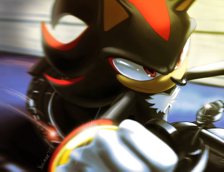 shadow the hedgehog (sonic and 1 more) drawn by yanimae
