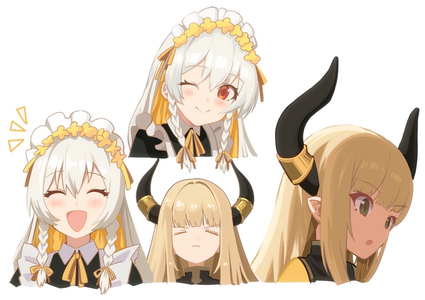 sio ramilio and laguna lian (pixiv fantasia and 1 more) drawn by aroha_j