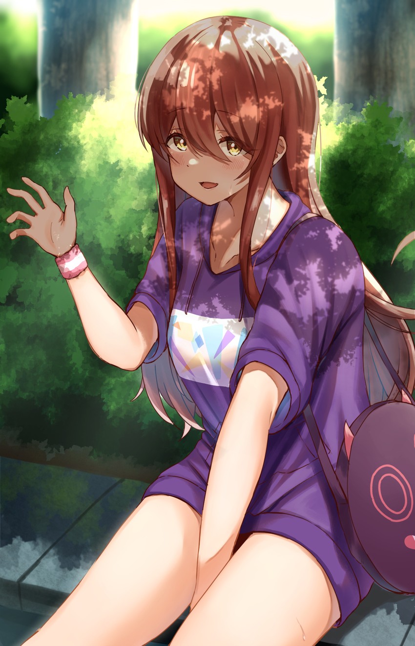 osaki tenka (idolmaster and 1 more) drawn by wanimaru