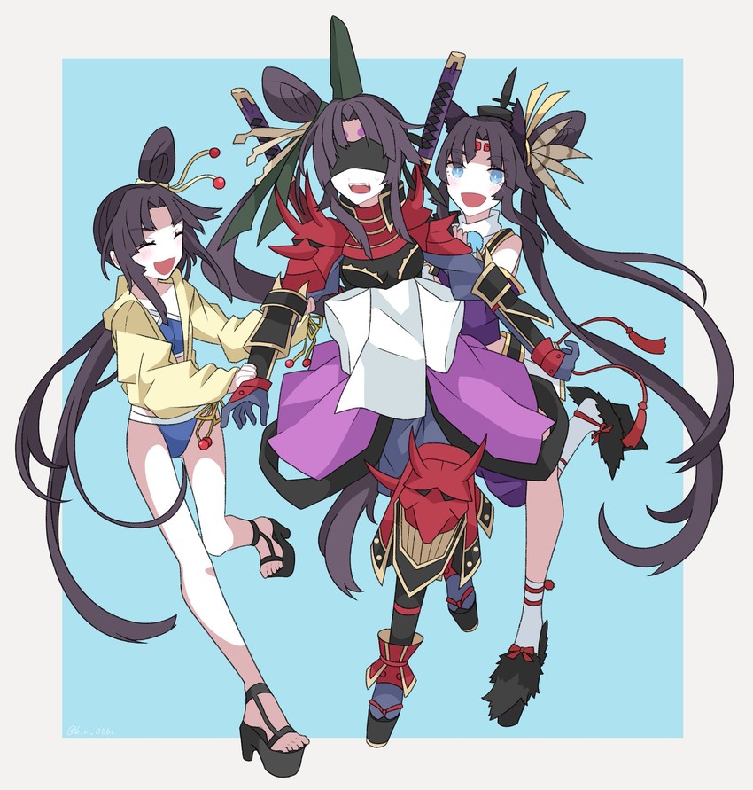 ushiwakamaru and taira no kagekiyo (fate and 1 more) drawn by kujiramaru