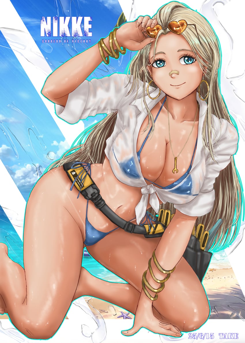 centi (goddess of victory: nikke) drawn by take_(take-out!)
