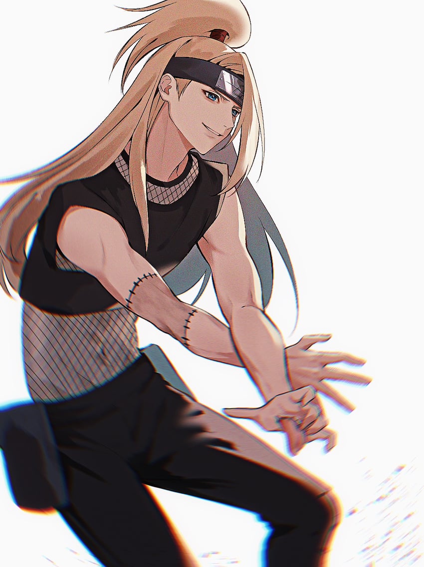 deidara (naruto and 1 more) drawn by manatsuki_manata