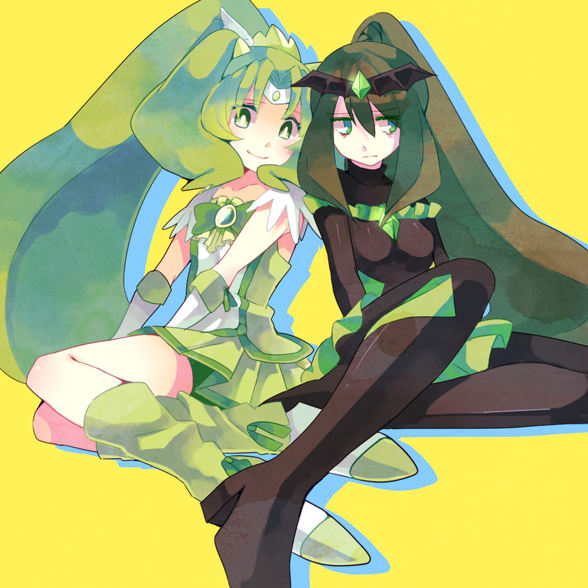 midorikawa nao, cure march, and bad end march (precure and 1 more) drawn by kinomiya_machi
