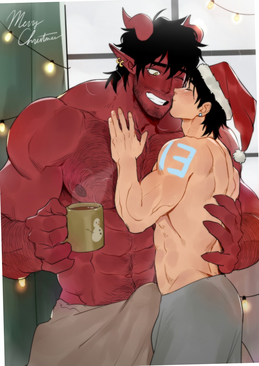 steen and dominique (the devil and s-13) drawn by suyohara