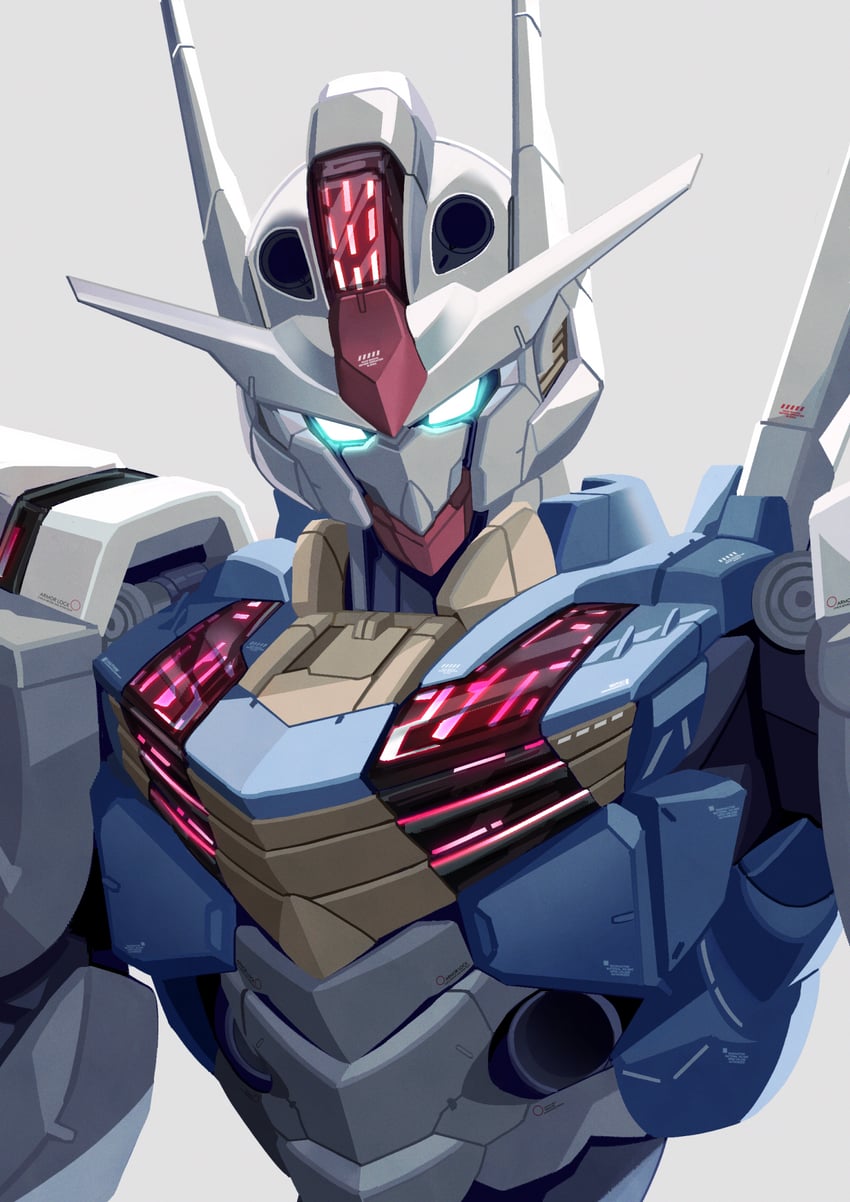 gundam aerial (gundam and 1 more) drawn by shiromoca