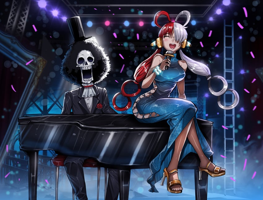 uta and brook (one piece and 1 more) drawn by sajol_hasan