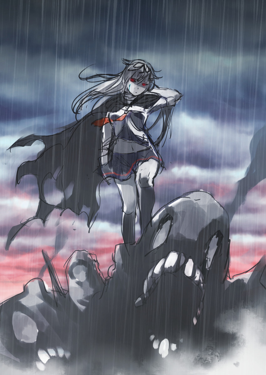 yuudachi and yuudachi kai ni (kantai collection) drawn by umakuchi_shouyu