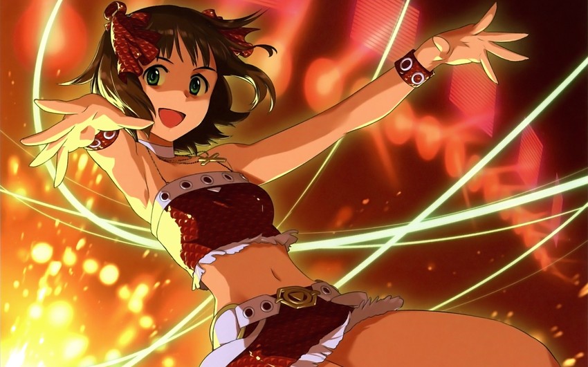 amami haruka and dark haruka (idolmaster and 1 more) drawn by annindoufu_(oicon)