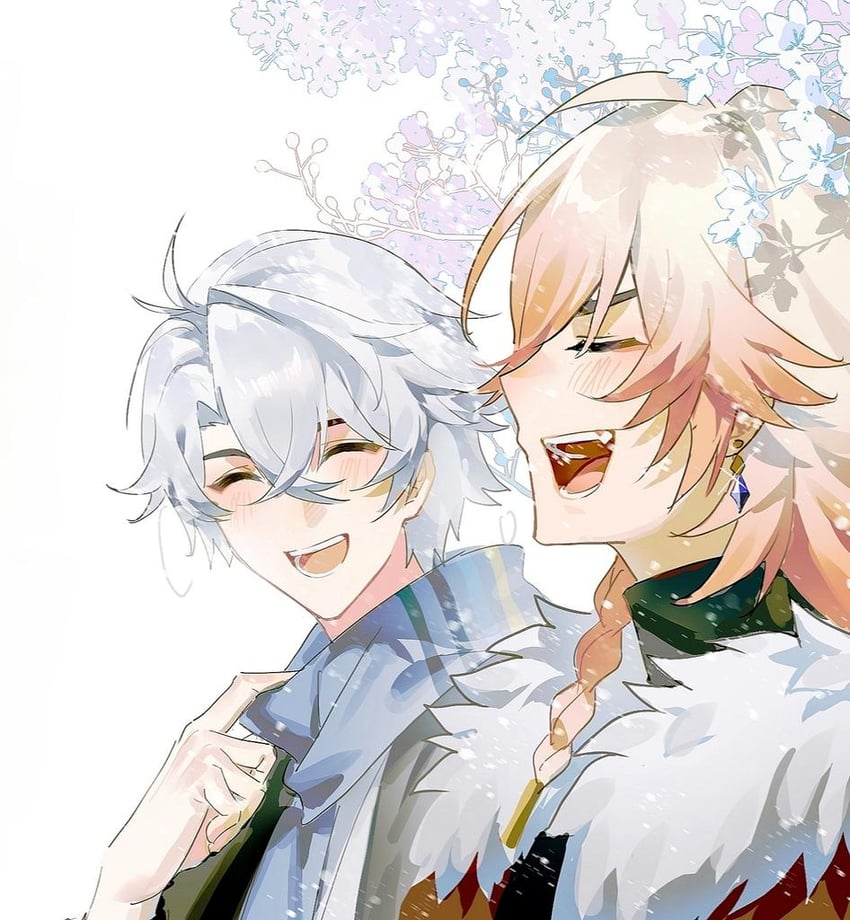 phainon and mydei (honkai and 1 more) drawn by suirandanshihao