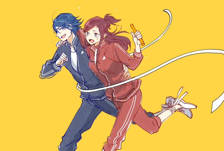 hayate immelmann and mirage farina jenius (macross and 1 more) drawn by satomi_yue