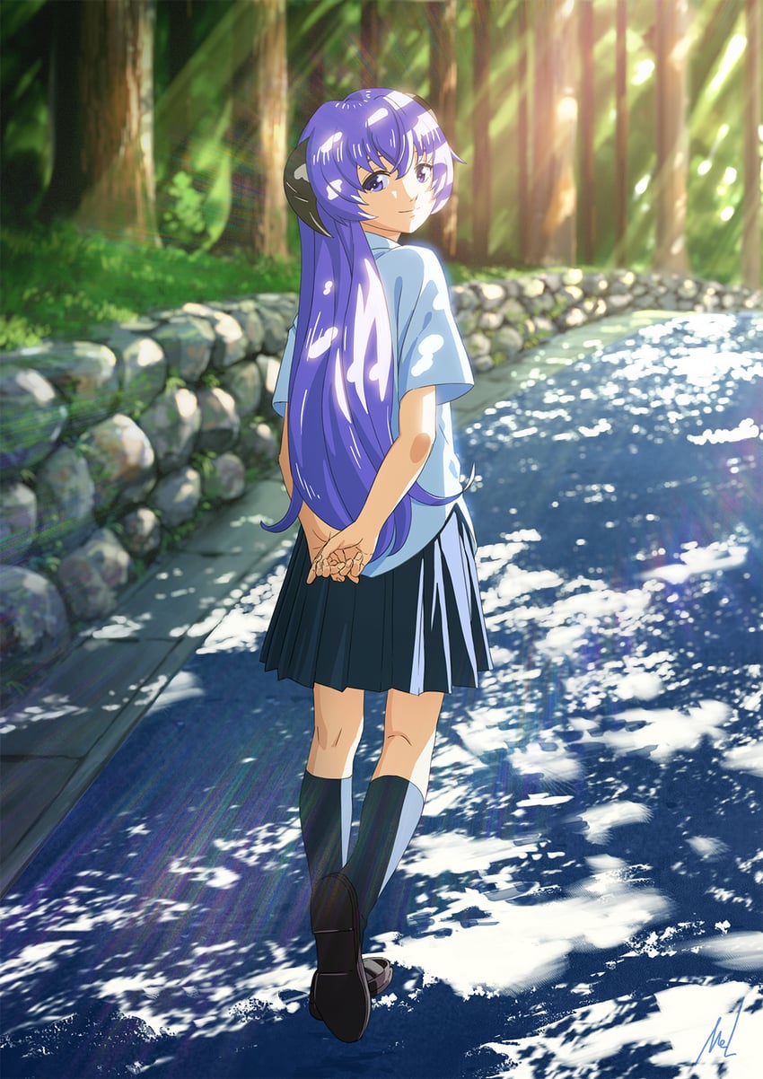 hanyuu (higurashi no naku koro ni) drawn by mac_naut