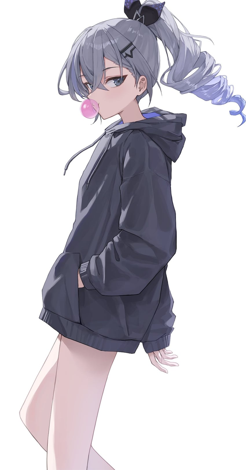silver wolf (honkai and 1 more) drawn by dawon