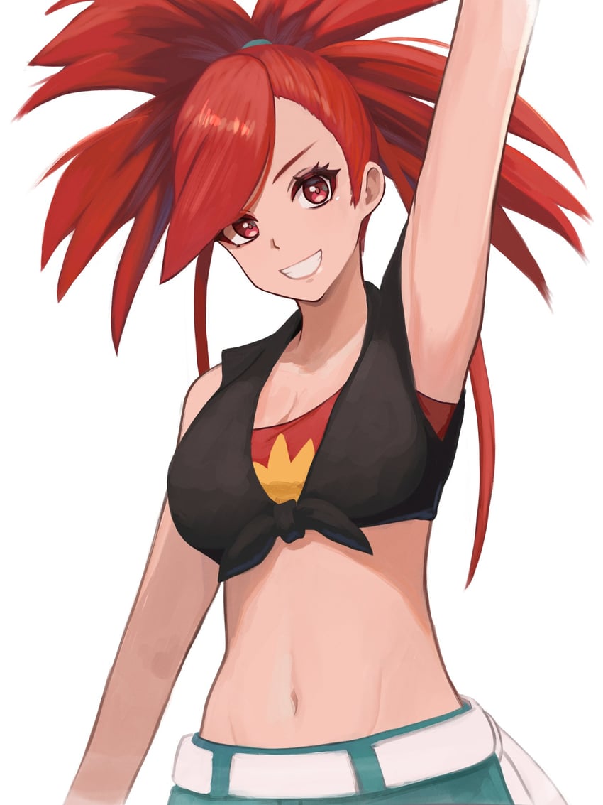flannery (pokemon and 1 more) drawn by labebebe_lee