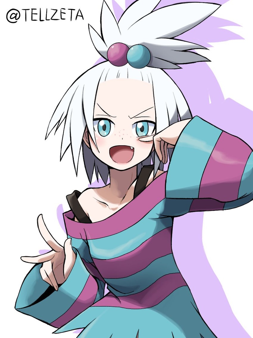 roxie (pokemon and 1 more) drawn by emapippi and tellzeta