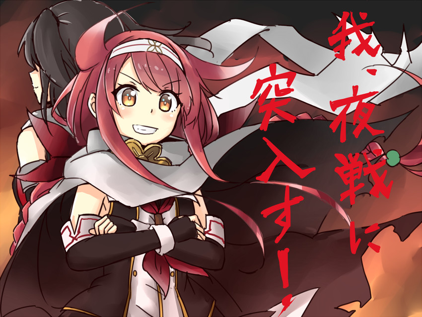 sendai, sendai kai ni, kawakaze, and kawakaze kai ni (kantai collection) drawn by azuhira