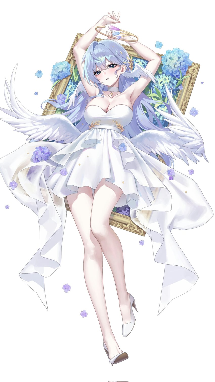 robin (honkai and 1 more) drawn by raki_kr