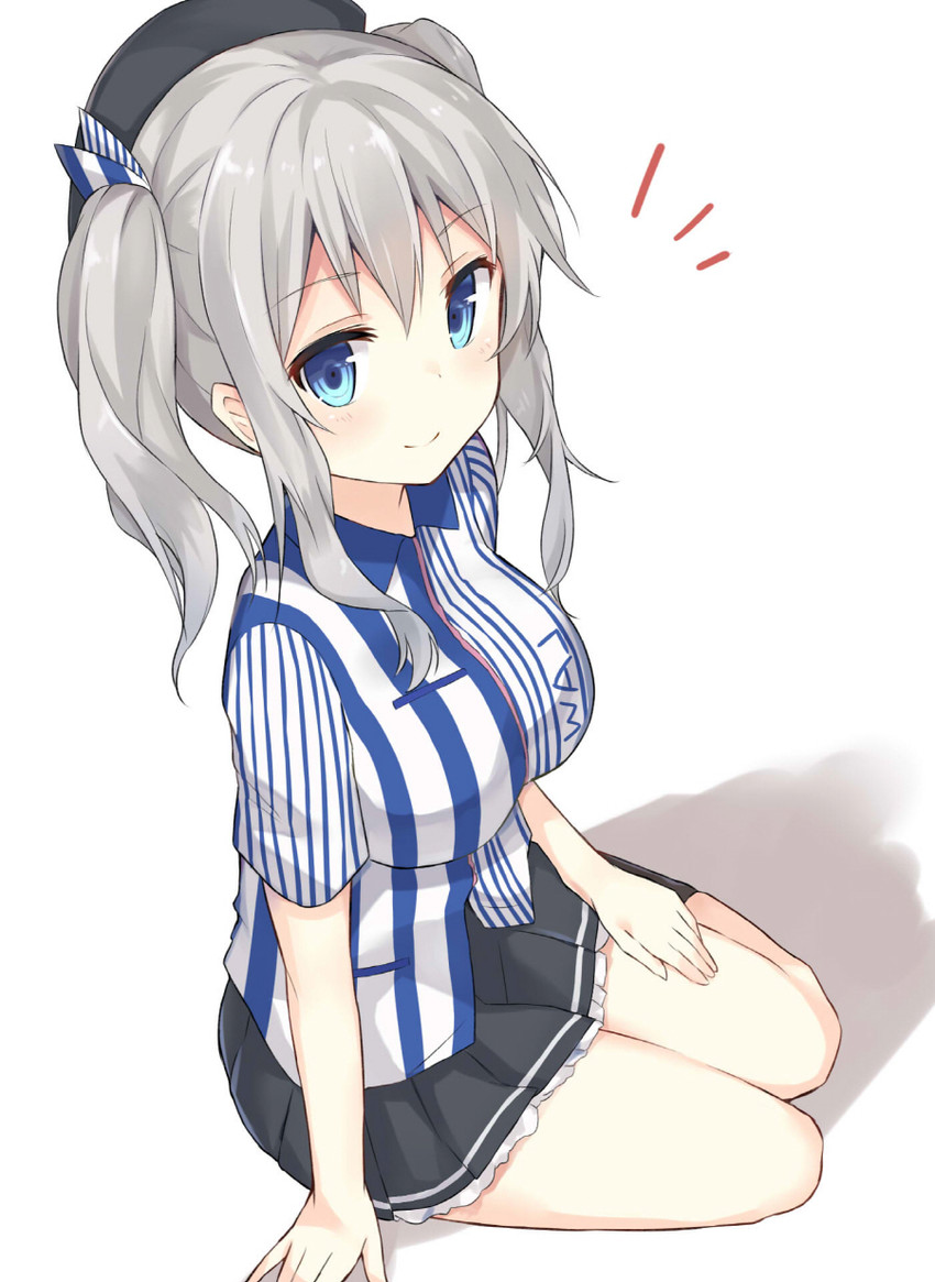 kashima (kantai collection and 1 more) drawn by huwari_(dnwls3010)