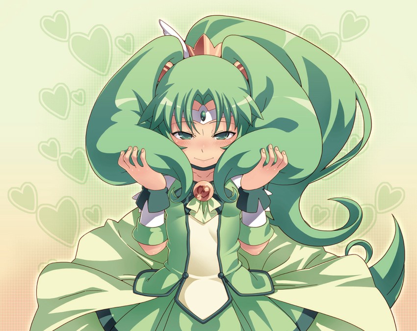 midorikawa nao and cure march (precure and 1 more) drawn by tasaka_shinnosuke