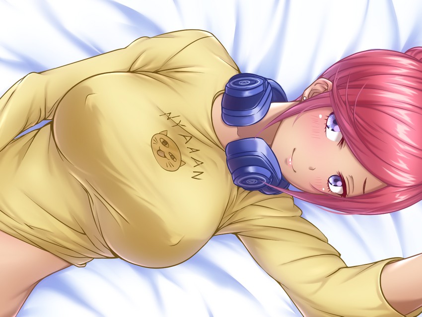 nakano miku (go-toubun no hanayome) drawn by p-nekoe