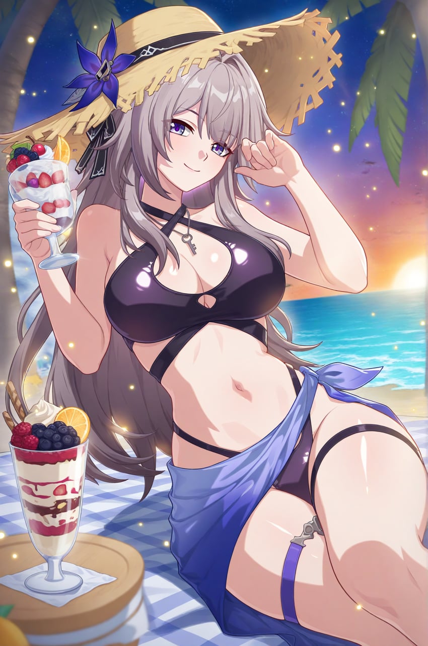herta and the herta (honkai and 1 more) drawn by zeethienix