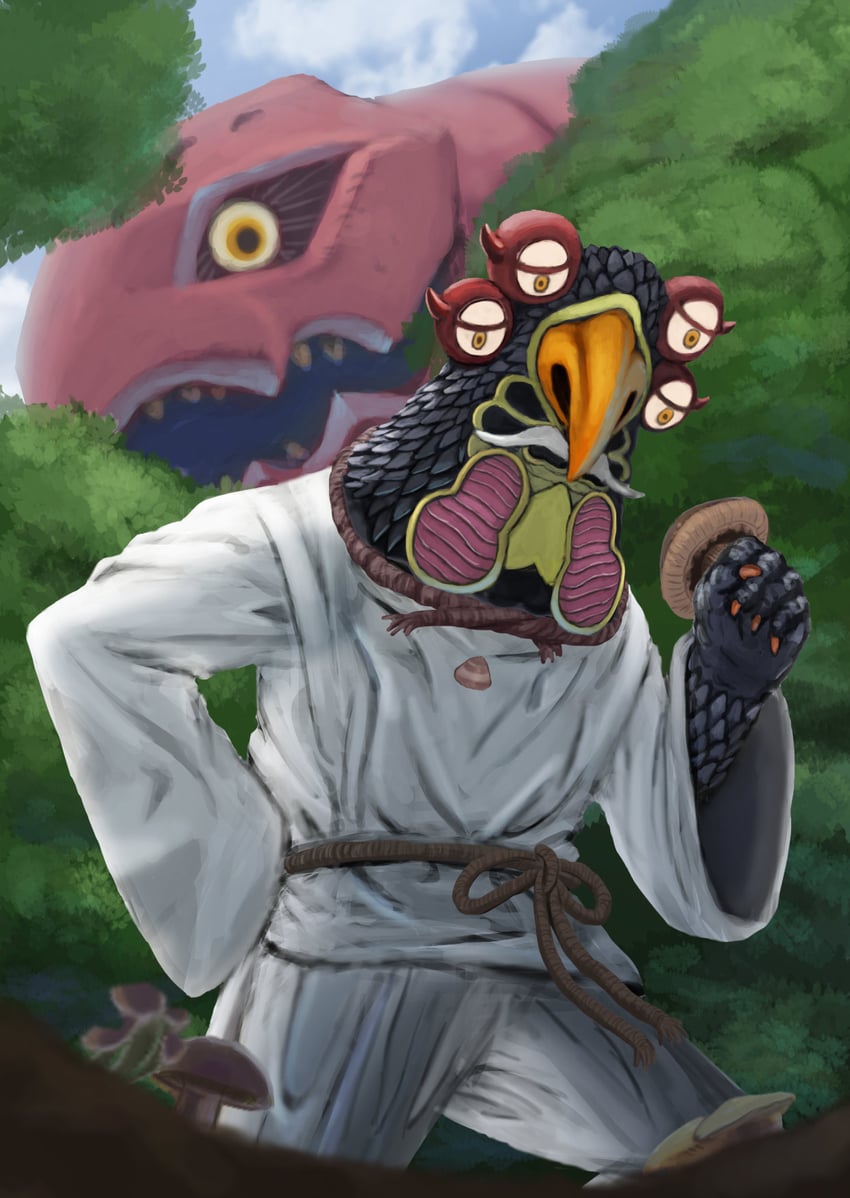 shagong and croco seijin (ultra series and 1 more) drawn by yamakazema