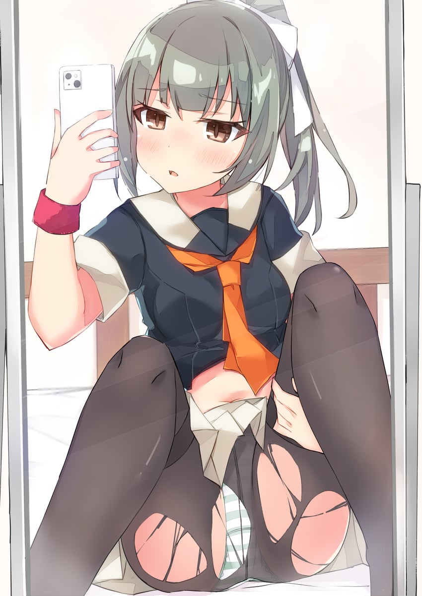 yuubari and yuubari kai ni (kantai collection) drawn by beritabo