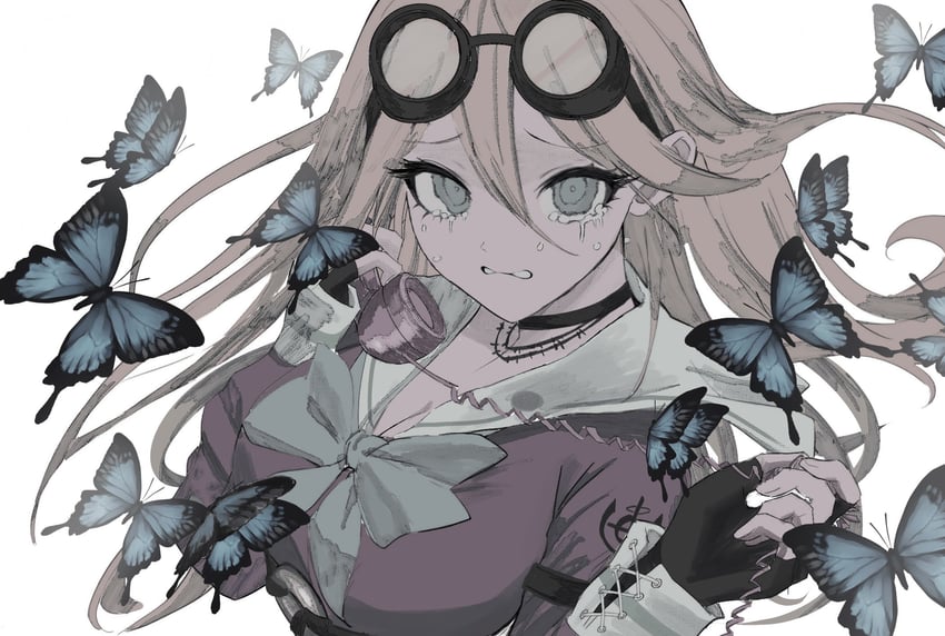 iruma miu (danganronpa and 1 more) drawn by sukizukiko