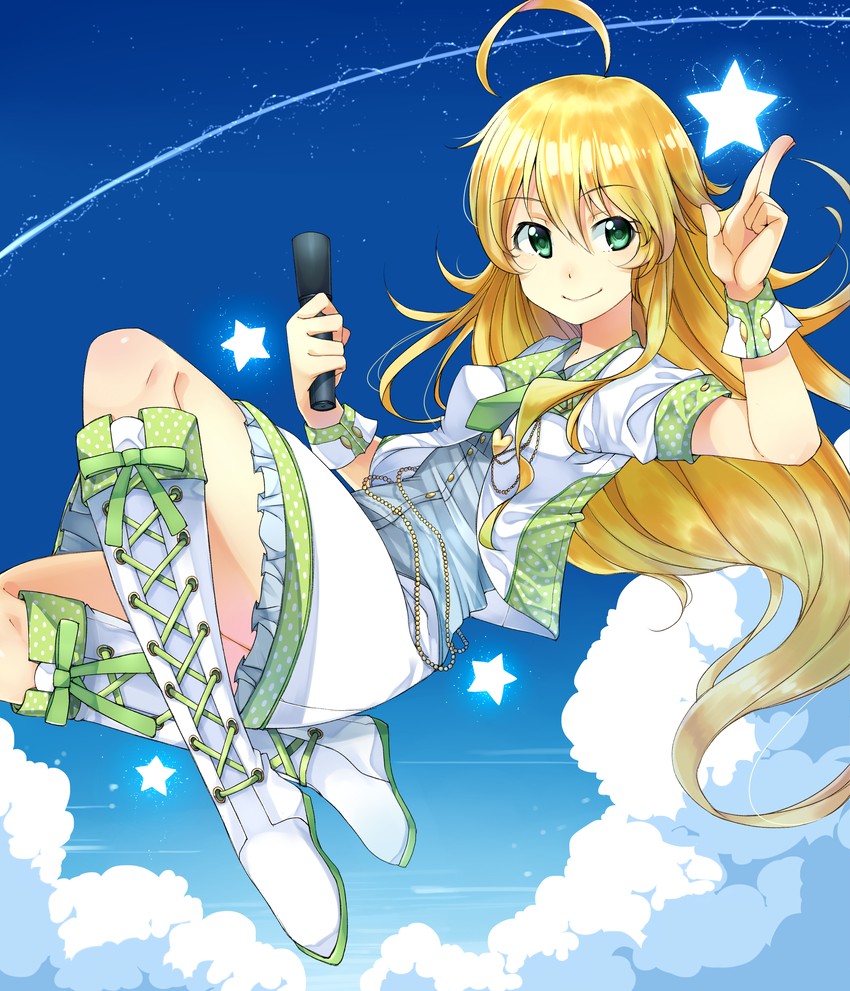 hoshii miki (idolmaster and 1 more) drawn by 7zu7