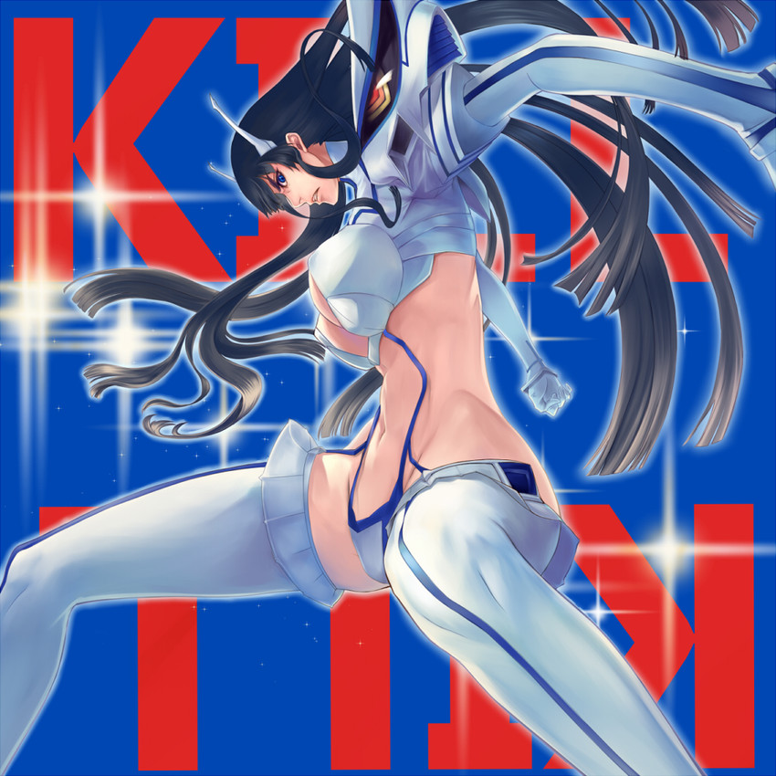 kiryuuin satsuki and junketsu (kill la kill) drawn by tawawa_minoru