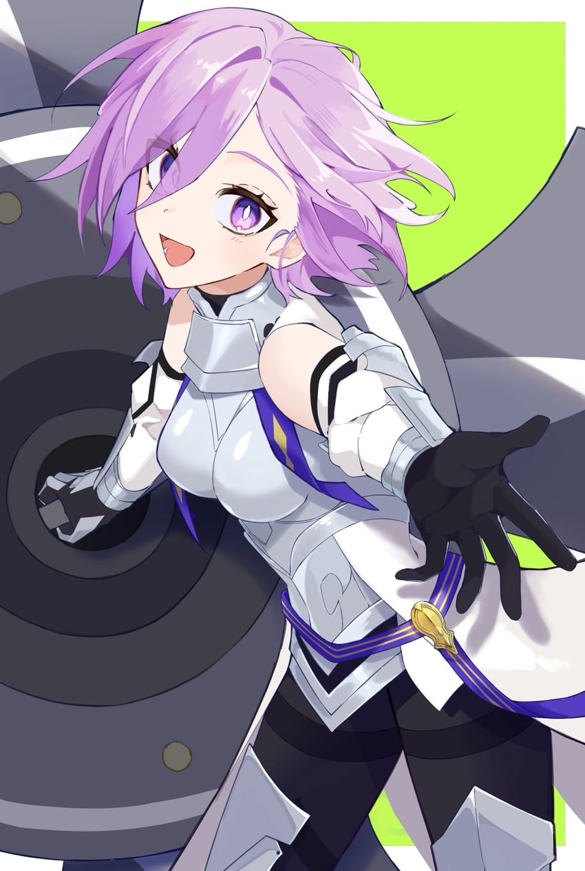 mash kyrielight (fate and 1 more) drawn by ma_ple