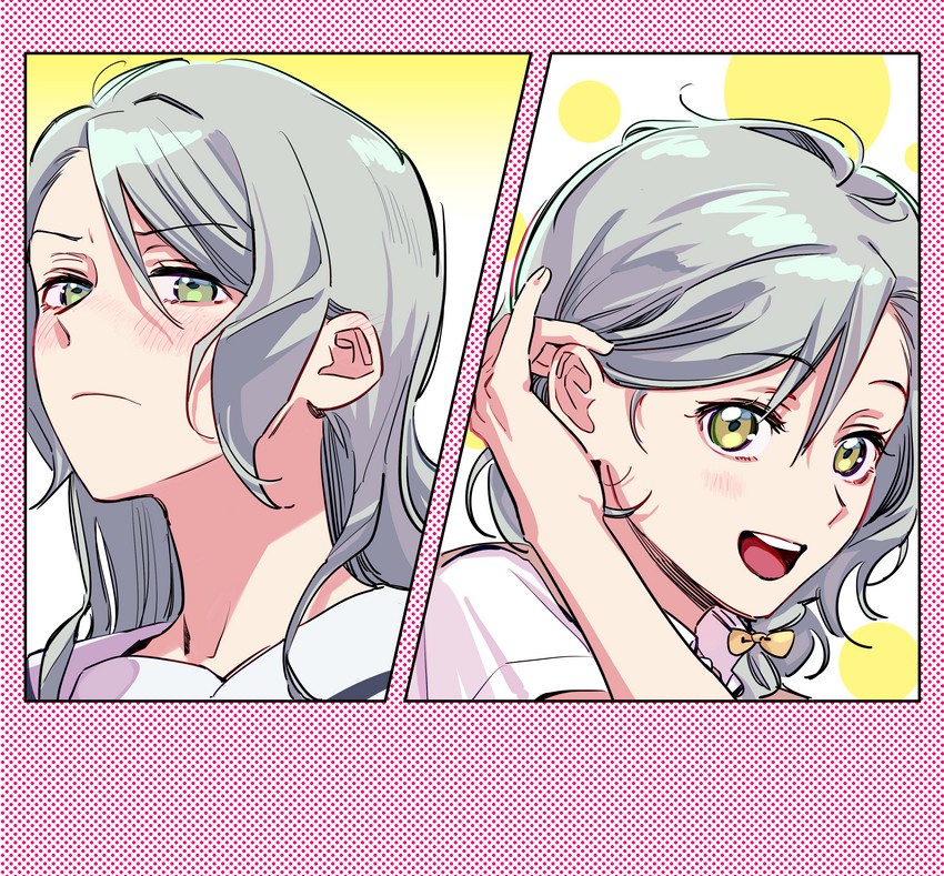 hikawa sayo and hikawa hina (bang dream!) drawn by zihacheol