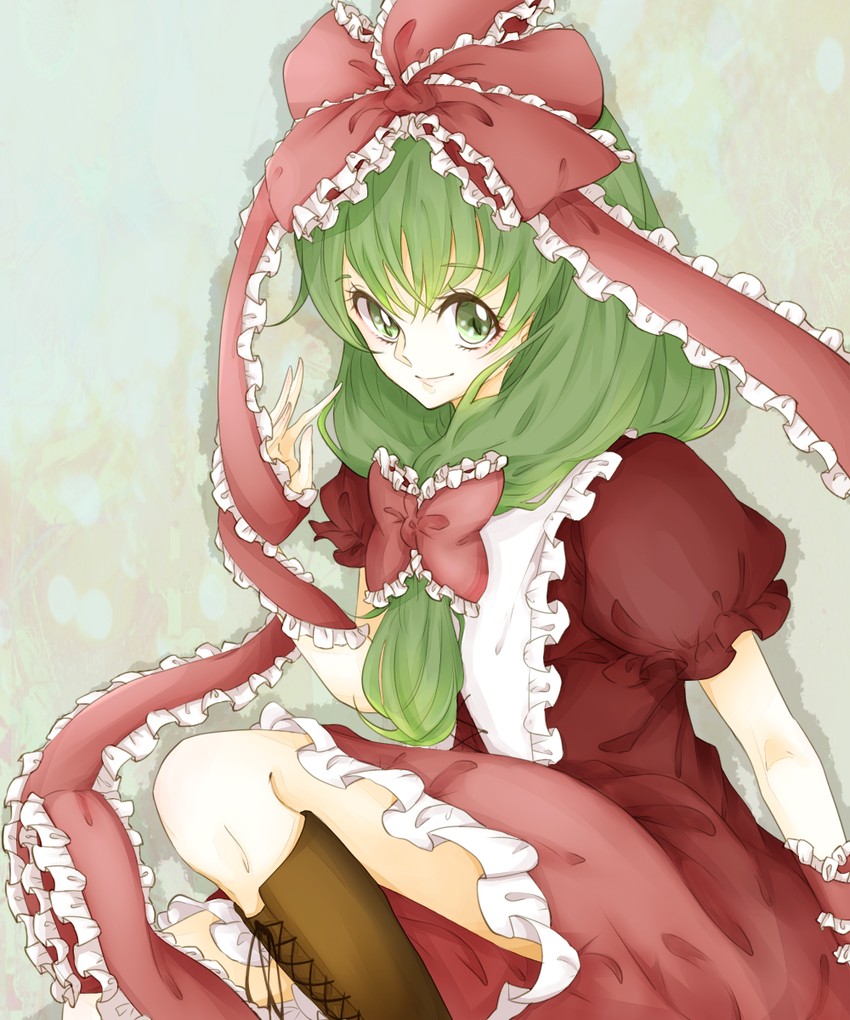kagiyama hina (touhou) drawn by chabame