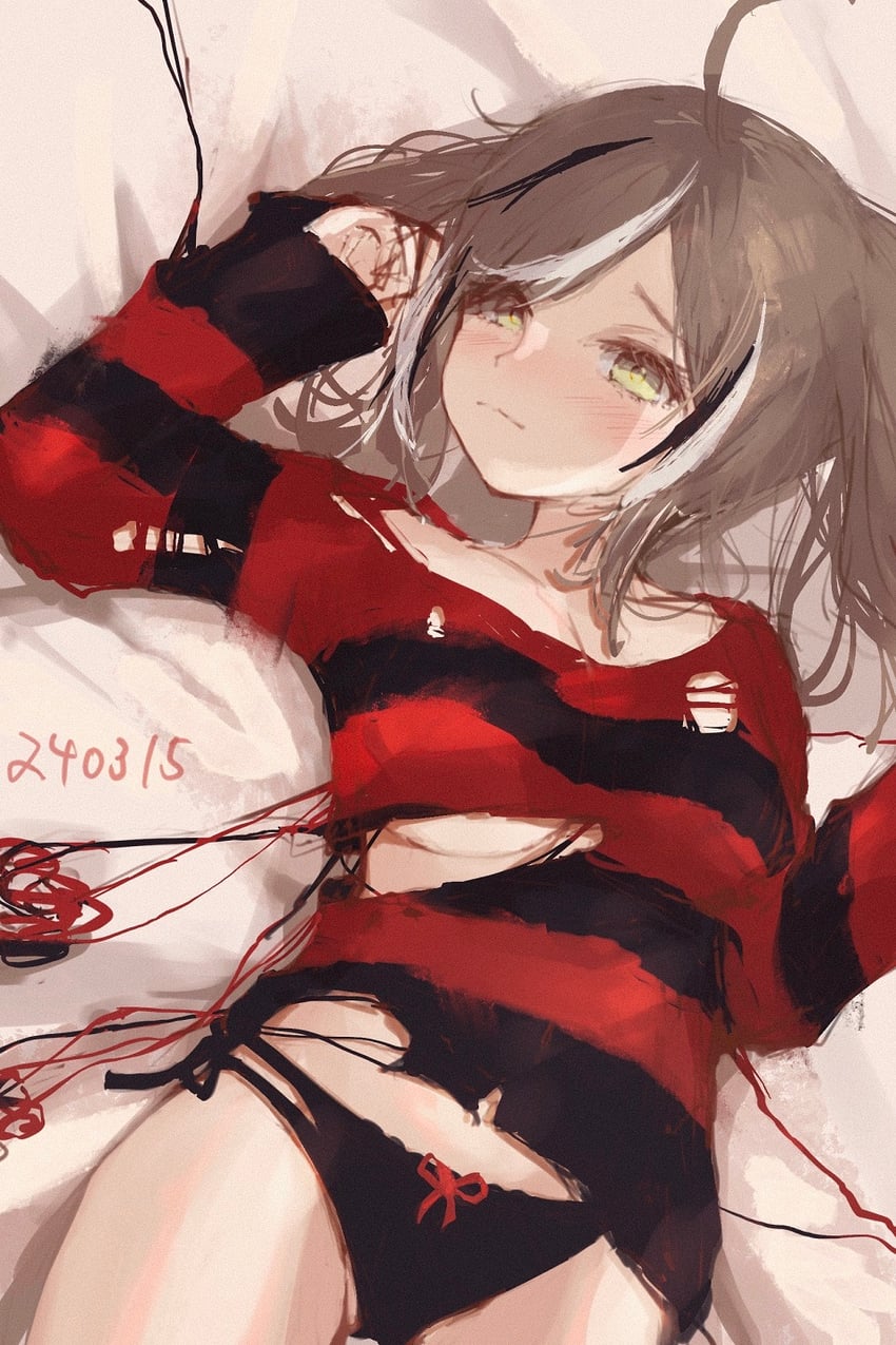 nanashi mumei (hololive and 1 more) drawn by shin5_art