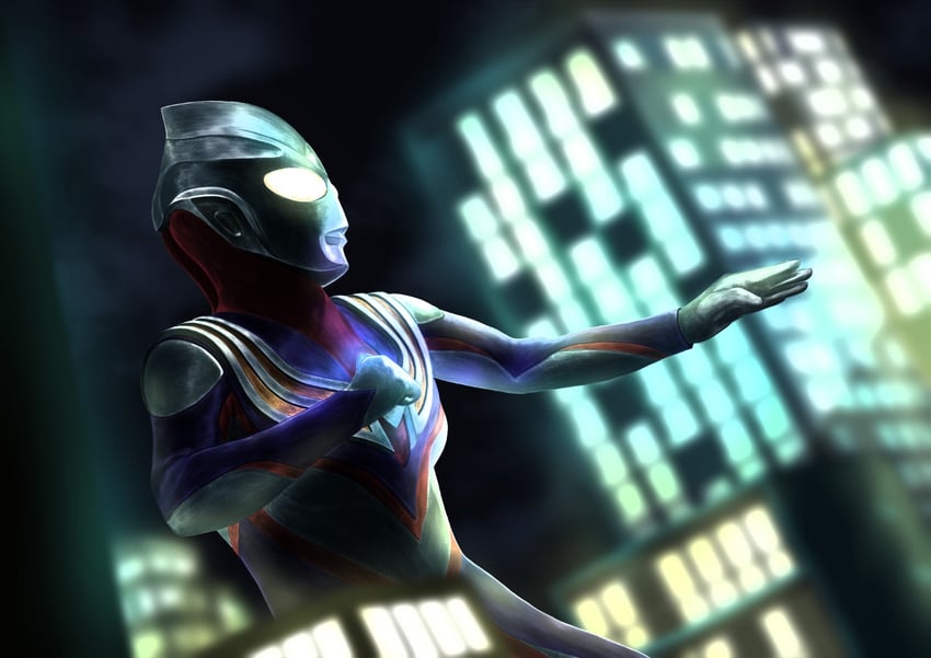 ultraman tiga (ultra series and 1 more) drawn by tachibana_satsuki_(artist)