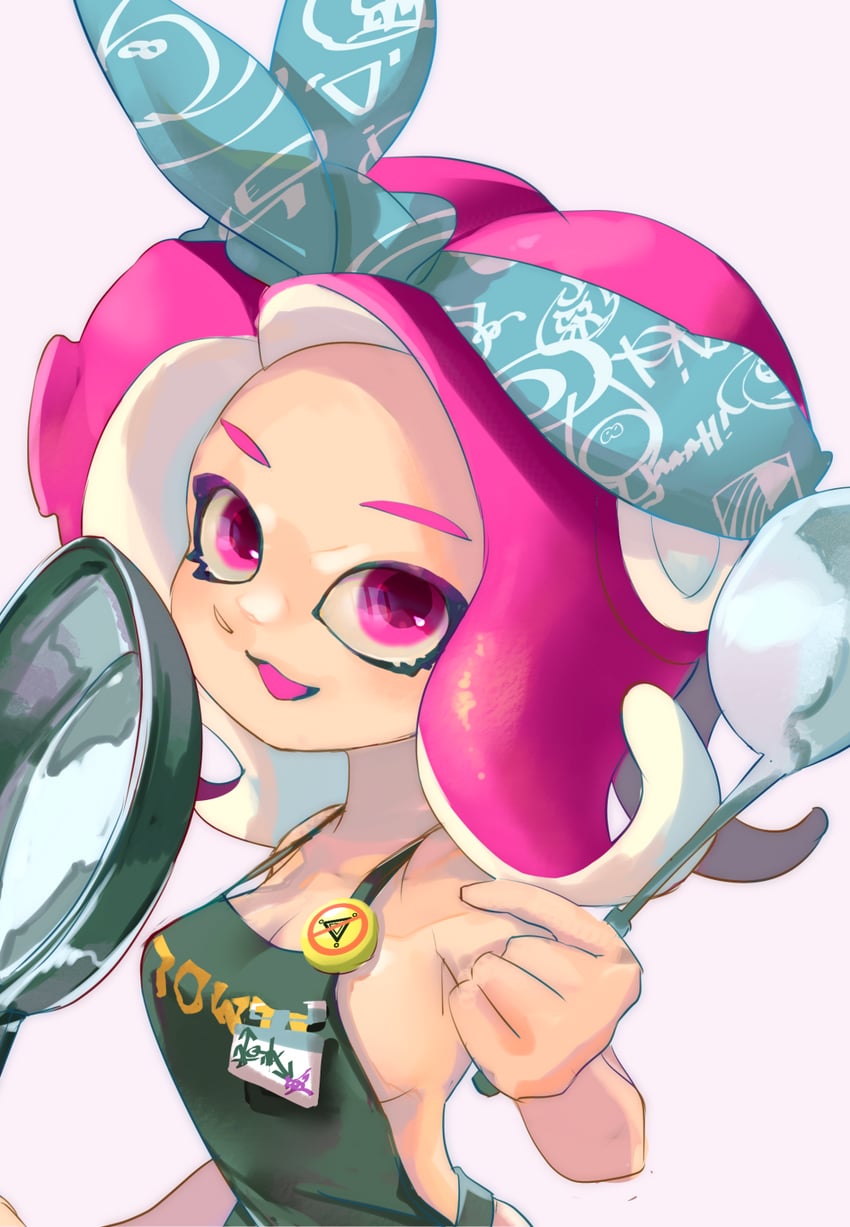 octoling player character and octoling girl (splatoon) drawn by koike3582