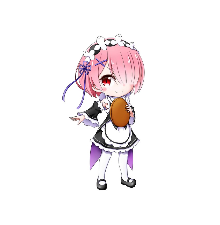ram (re:zero kara hajimeru isekai seikatsu) drawn by kuena