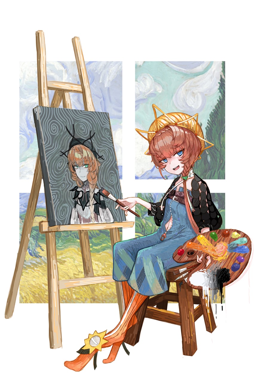 van gogh (fate and 3 more) drawn by discat